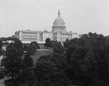 Capitol, Washington, D.C., The, between 1880 and 1897. Creator: William H. Jackson