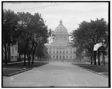 Capitol boulevard, St. Paul, Minn., c1908. Creator: Unknown