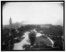 Capitol Square, Richmond, Va., c1902. Creator: William H. Jackson