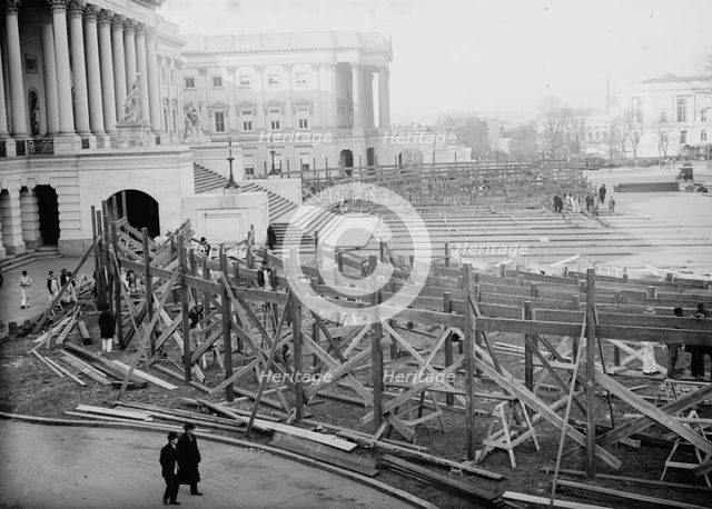 Capitol - stands for Inaug., between c1910 and c1915. Creator: Bain News Service.