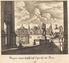Capitoline, Rome, 1681. Creator: Melchior Küsel