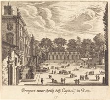 Capitoline, Rome, 1681. Creator: Melchior Küsel