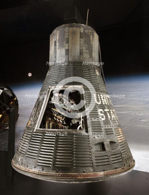 Capsule, Mercury, MA-6, 1962. Creator: McDonnell Aircraft Corp..