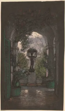 Capri, 1913. Creator: Elihu Vedder