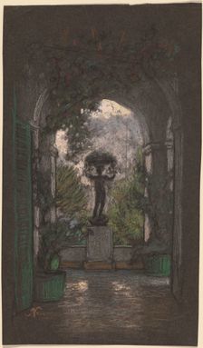 Capri, 1913. Creator: Elihu Vedder