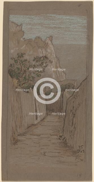 Capri, 1913. Creator: Elihu Vedder.