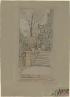 Capri, 1914. Creator: Elihu Vedder