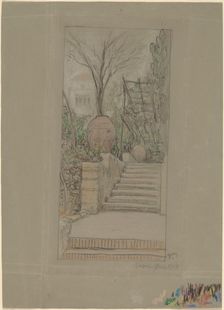 Capri, 1914. Creator: Elihu Vedder
