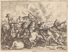 Capricci di varie battaglie, 1635. Creator: Johann Wilhelm Baur