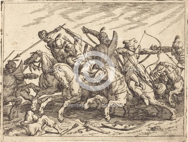 Capricci di varie battaglie, 1635. Creator: Johann Wilhelm Baur.