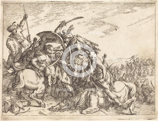 Capricci di varie battaglie, 1635. Creator: Johann Wilhelm Baur.