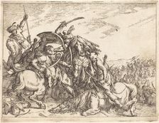 Capricci di varie battaglie, 1635. Creator: Johann Wilhelm Baur