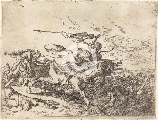 Capricci di varie battaglie, 1635. Creator: Johann Wilhelm Baur.