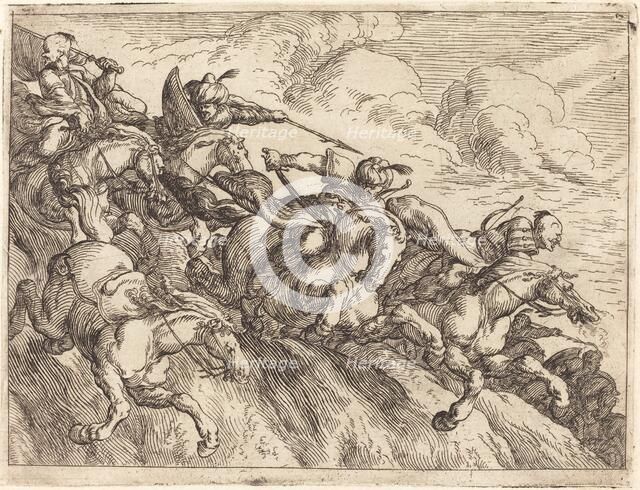 Capricci di varie battaglie, 1635. Creator: Johann Wilhelm Baur.