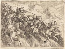 Capricci di varie battaglie, 1635. Creator: Johann Wilhelm Baur