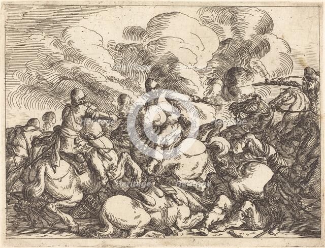 Capricci di varie battaglie, 1635. Creator: Johann Wilhelm Baur.
