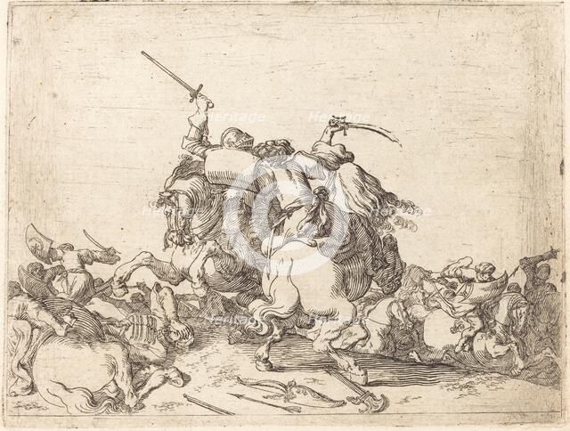 Capricci di varie battaglie, 1635. Creator: Johann Wilhelm Baur.