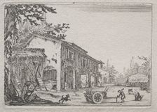 Caprices: The Italian Farm. Creator: Jacques Callot (French, 1592-1635)