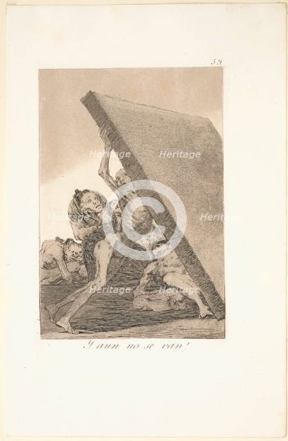 Caprichos: And Still They Dont Go!. Creator: Francisco de Goya (Spanish, 1746-1828).
