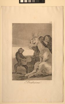 Caprichos: Bravo!. Creator: Francisco de Goya (Spanish, 1746-1828)