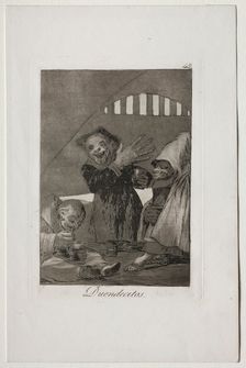 Caprichos: Hobgolins. Creator: Francisco de Goya (Spanish, 1746-1828)
