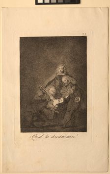 Caprichos: How They Pluck Her!. Creator: Francisco de Goya (Spanish, 1746-1828)
