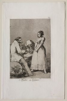 Caprichos: It is Better to be Lazy. Creator: Francisco de Goya (Spanish, 1746-1828)