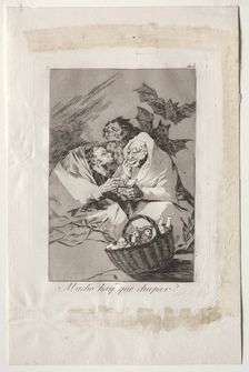 Caprichos: There is Plenty to Suck, 1799. Creator: Francisco de Goya (Spanish, 1746-1828)