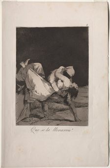Caprichos: They Carried Her Off!. Creator: Francisco de Goya (Spanish, 1746-1828)
