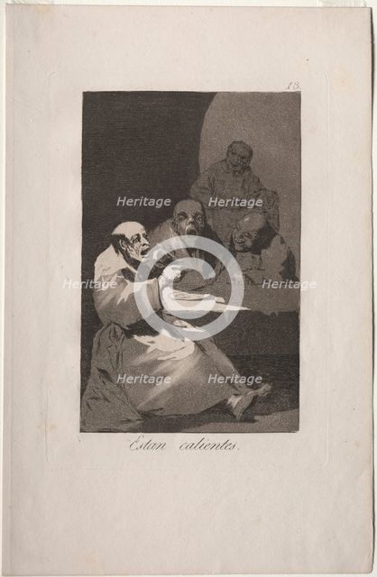 Caprichos: They are Hot.. Creator: Francisco de Goya (Spanish, 1746-1828).