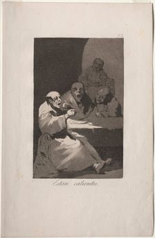 Caprichos: They are Hot.. Creator: Francisco de Goya (Spanish, 1746-1828)