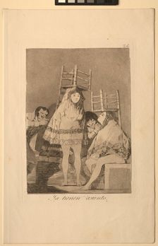 Caprichos: Theyve Already Got a Seat (i.e. bottom). Creator: Francisco de Goya (Spanish, 1746-1828)