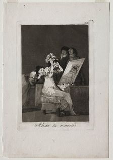 Caprichos: Until Death, 1799. Creator: Francisco de Goya (Spanish, 1746-1828)