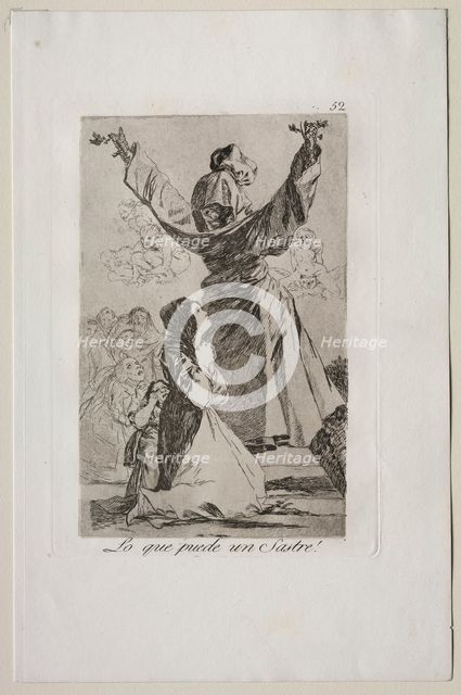 Caprichos: What a Tailor Can Do!. Creator: Francisco de Goya (Spanish, 1746-1828).