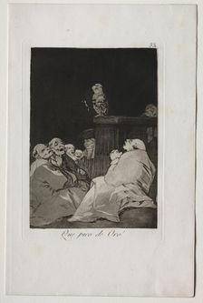 Caprichos: What a Golden Beak!. Creator: Francisco de Goya (Spanish, 1746-1828)