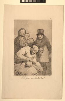 Caprichos: Why Hide Them?. Creator: Francisco de Goya (Spanish, 1746-1828)