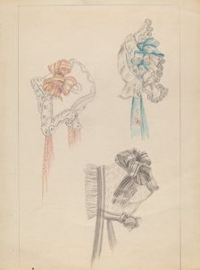 Caps, 1935/1942. Creator: Unknown