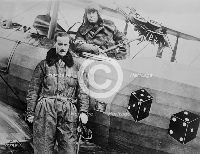 Capt. W.C. Schauffler Jr. [& Lt. F.A. Tillman], 18 Nov 1918. Creator: Bain News Service.