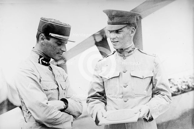 Capt. W.T. Boatwright, U.S.A. Artillery - Langley Field, 1917. Creator: Harris & Ewing.