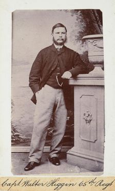 Capt. Walter Higgin 65th Regt, c.1860. Creator: Unknown