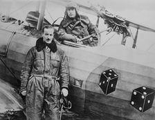 Capt. W.C. Schauffler Jr. [& Lt. F.A. Tillman], 18 Nov 1918. Creator: Bain News Service