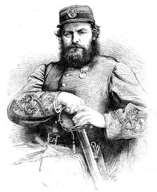 Capt. Williams, the winner...at the recent National Rifle Contest at Wimbledon, 1862. Creator: Unknown