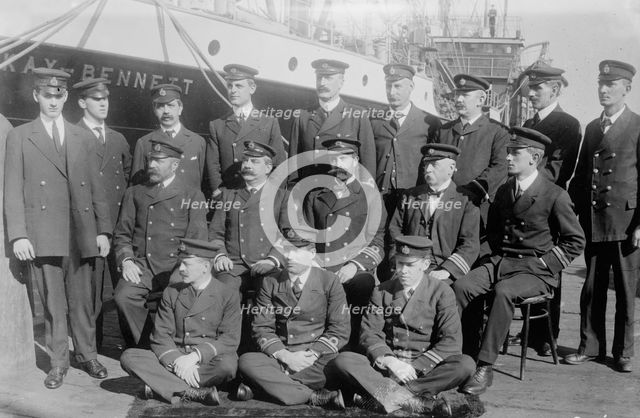 Capt. and crew of MACKAY-BENNETT, between c1910 and c1915. Creator: Bain News Service.