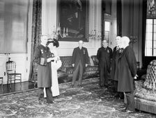 Capt. Arthur H. Rostron of Cunard Liner Carpathia'; James Bryce ..., 1913. Creator: Harris & Ewing