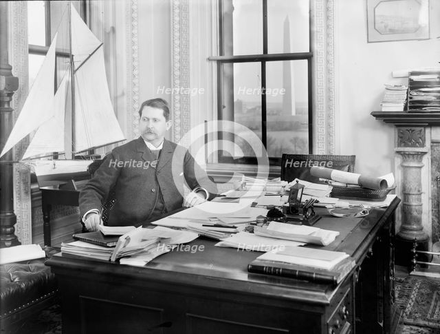 Capt. N.H. Farquhar, Bureau of Yards and Docks, between 1890 and 1894. Creator: Unknown.