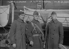 Capt. O.J. Golden, Lt. L.G. McConkie, Lt. M.J. Cross, between c1915 and c1920. Creator: Bain News Service