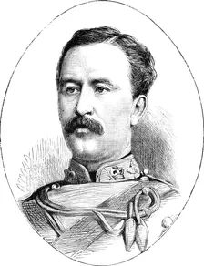 Captain The Hon. E. V. Wyatt-Edgell c1880