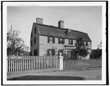 Captain Titus Salter House, Portsmouth, N.H., (1907?). Creator: Unknown