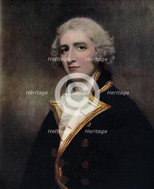 Captain William Bentinck (1764-1813), naval commander, 1787-1788 (1910).Artist: George Romney