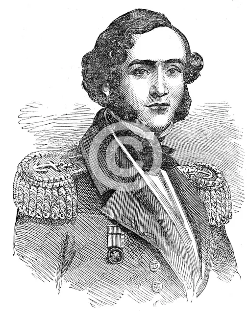 Captain William Hutcheson Hall, R.N., F.R.S., 1854. Creator: Unknown.